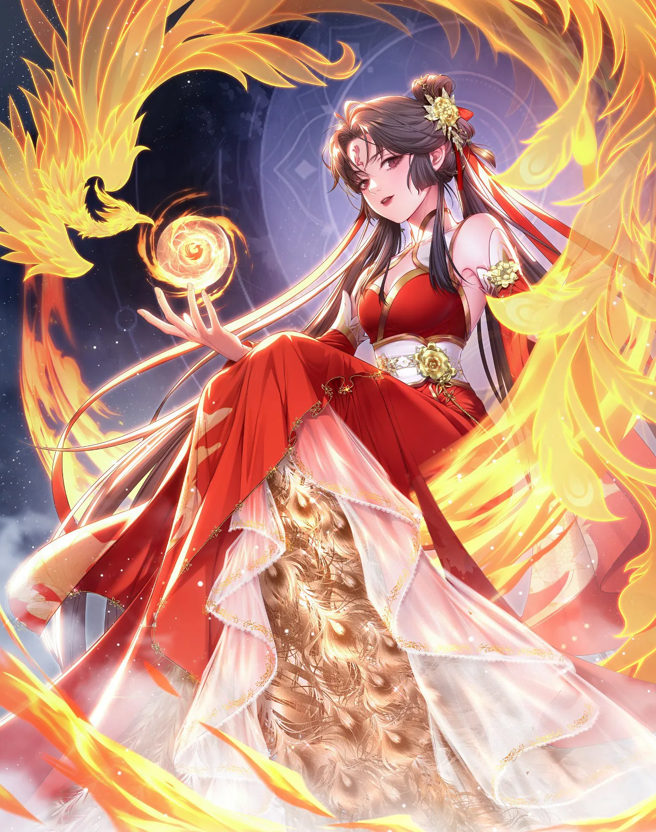 Phoenix Queen background