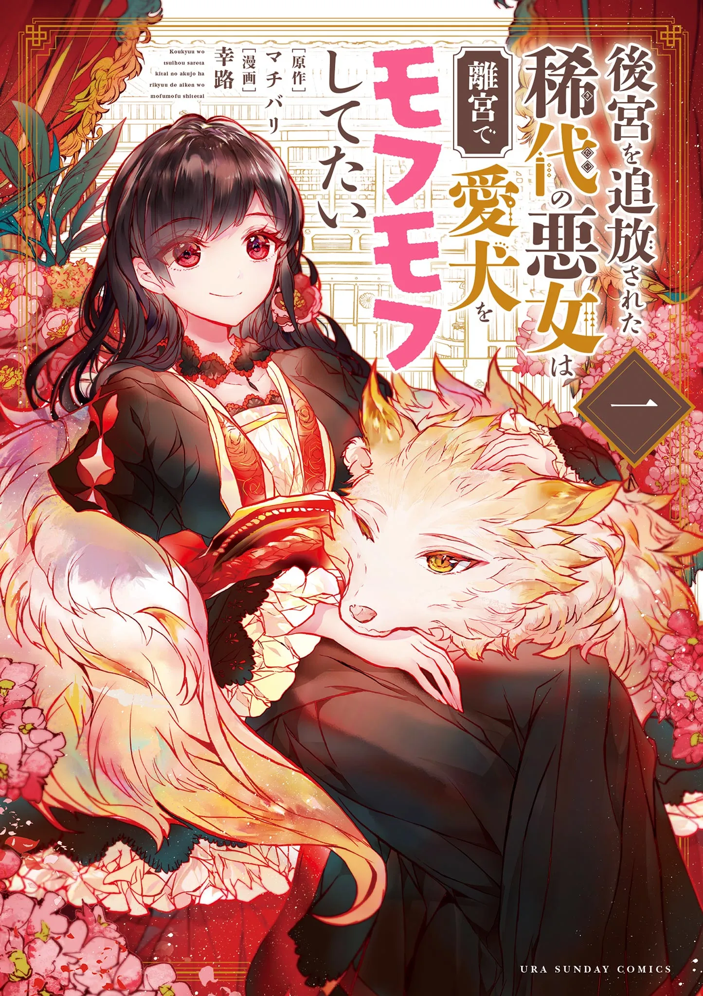 Koukyuu wo Tsuihousareta Kitai no Akujo wa Rikyuu de Aiken wo Mofumofu shitetai background