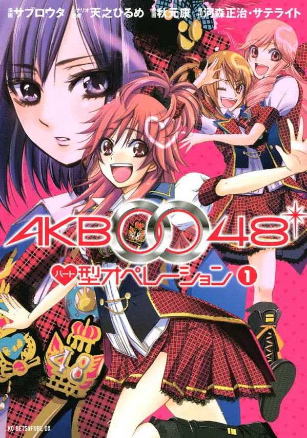 AKB0048 - Heart-gata Operation background