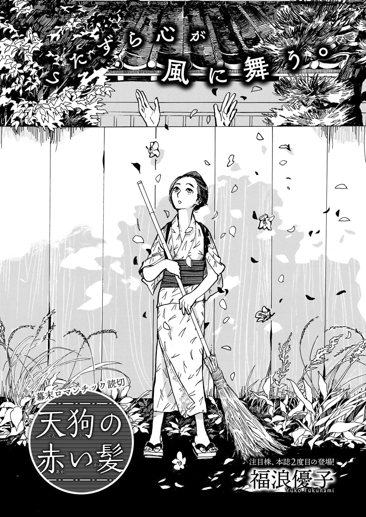Tengu no Akai Kami background