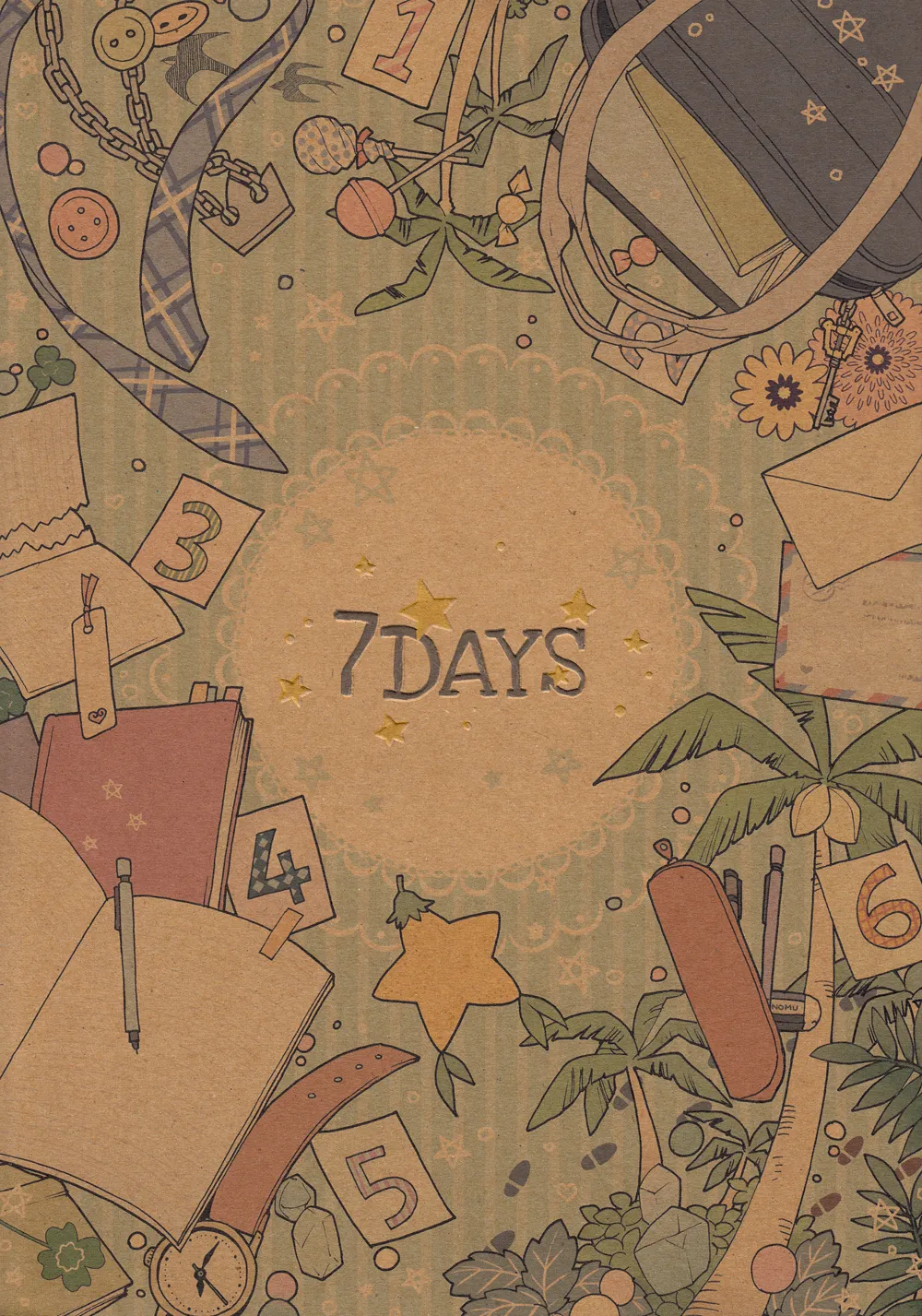 Kingdom Hearts - 7 days (Doujinshi) background