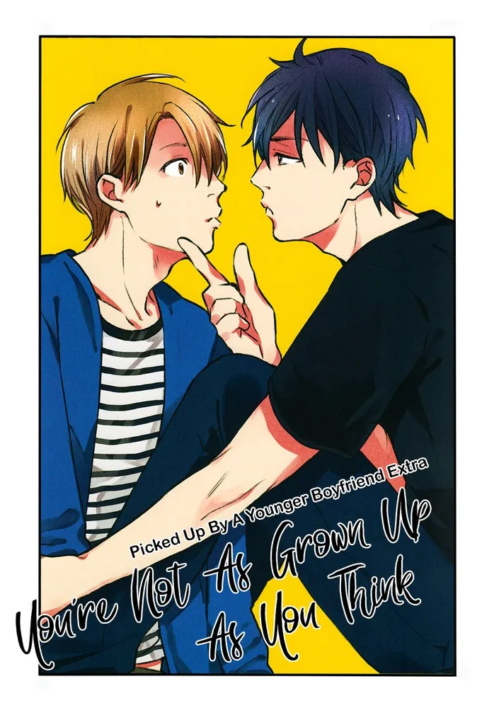 Toshishita Kareshi ni Hirowaremashita Doujin background