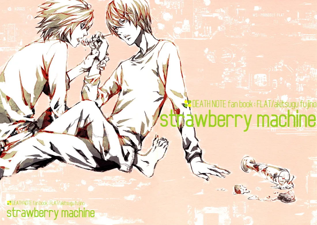 Death Note - Strawberry Machine (Doujinshi) background