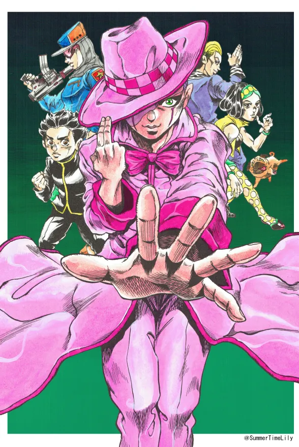 Pink Dark Boy background