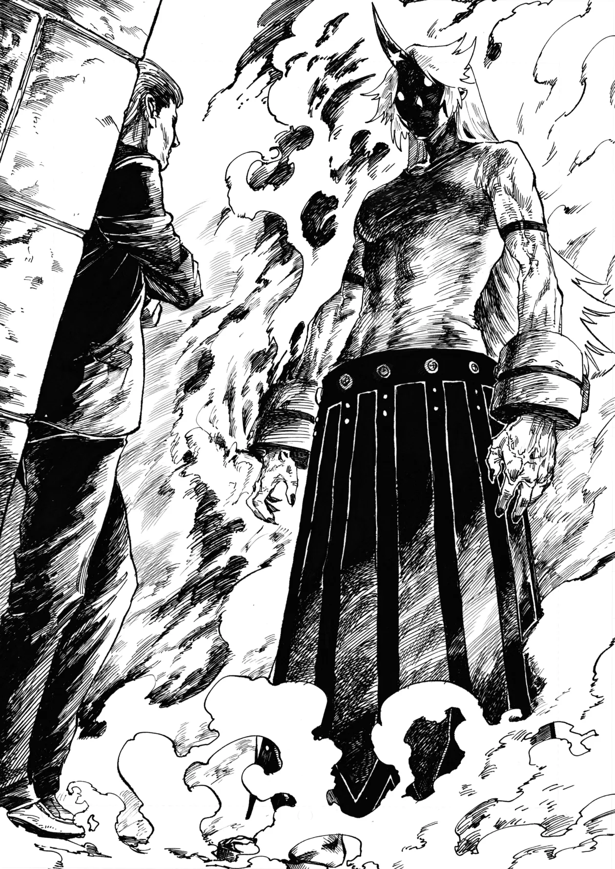 Touhou - Like a Demon God (Doujinshi) background