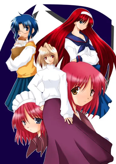 Tsukihime - Lemlaml Webcomic (Doujinshi) background