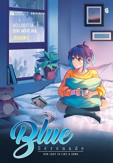 Blue Serenade background