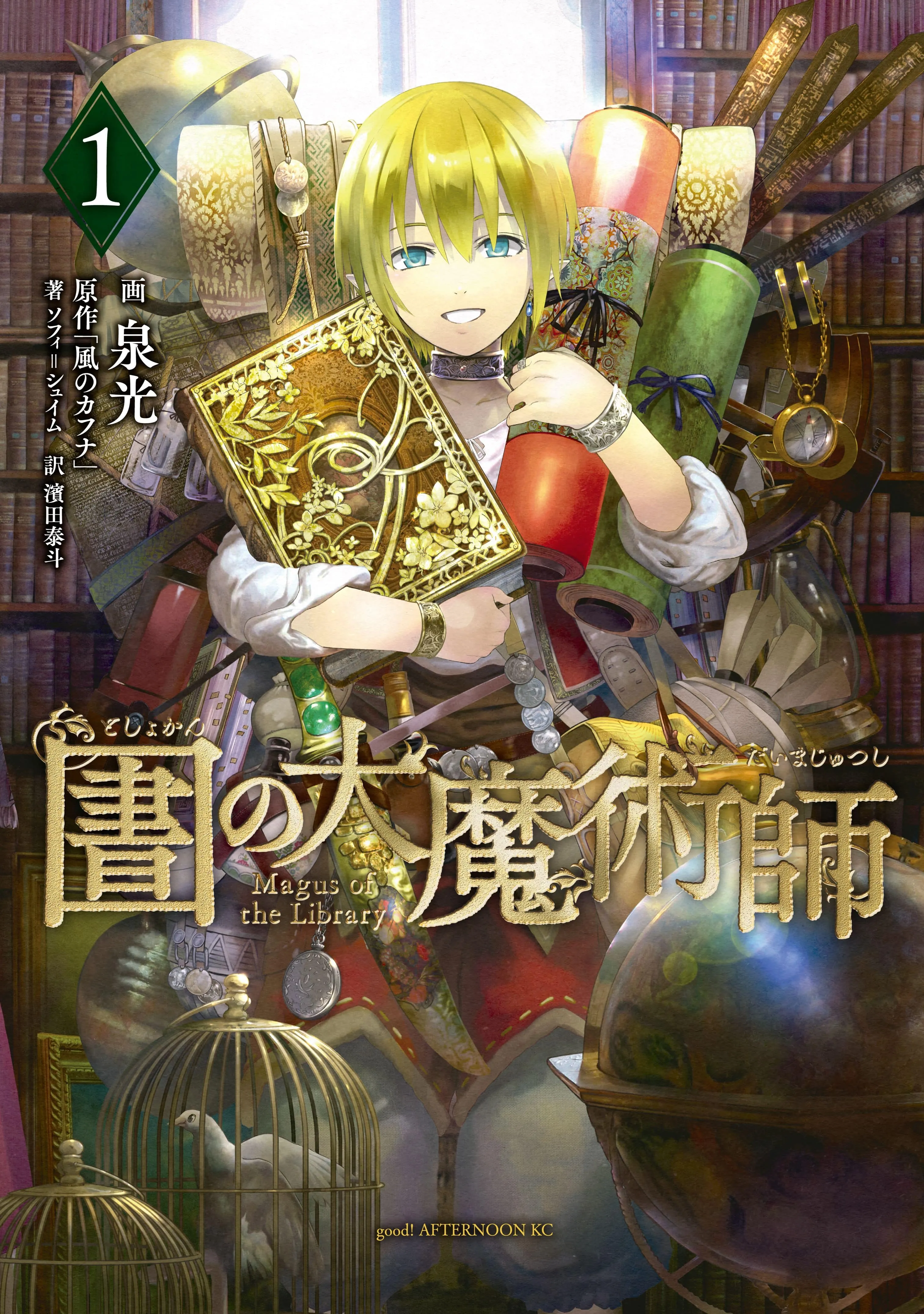Magus of the Library background