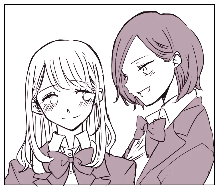 Saki to Chika background