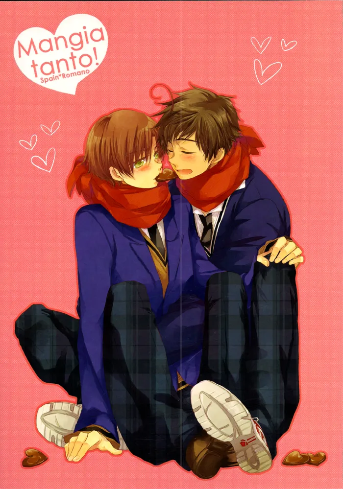 Hetalia - Mangiatanto! (Doujinshi) background