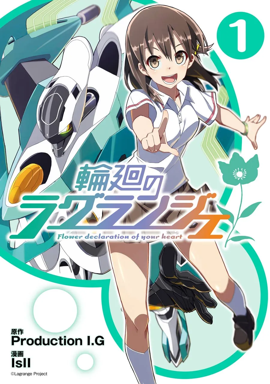 Rinne no Lagrange - Flower Declaration of Your Heart background