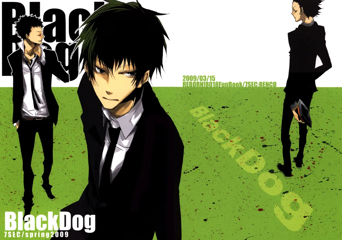 Katekyo Hitman Reborn! - Black Dog (Doujinshi) background