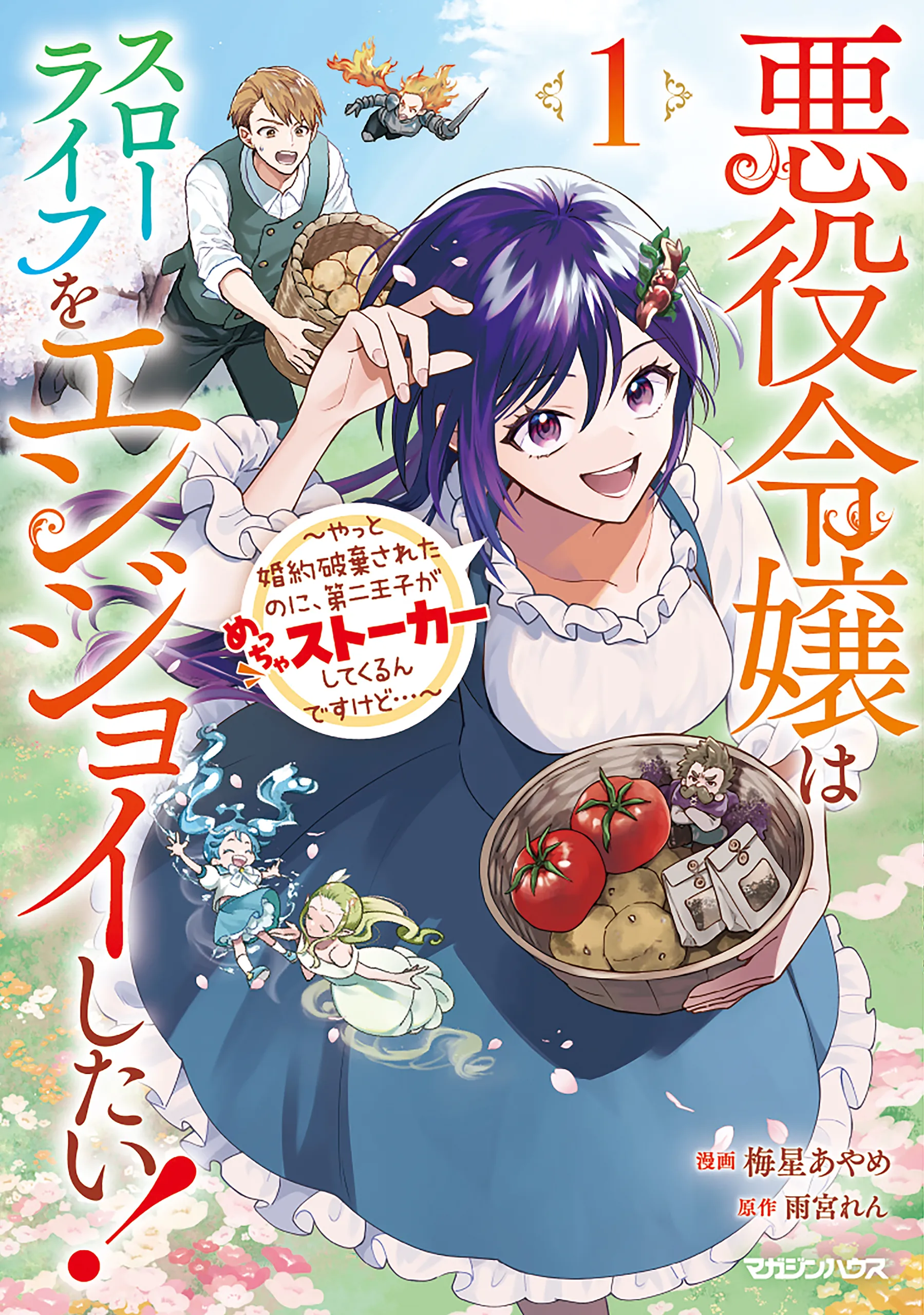 Akuyaku Reijou wa Slow Life wo Enjoy Shitai! ~Yatto Kon'yaku Hakisareta no ni, Daini Ouji ga Meccha Stalker Shitekurun desu kedo~ background