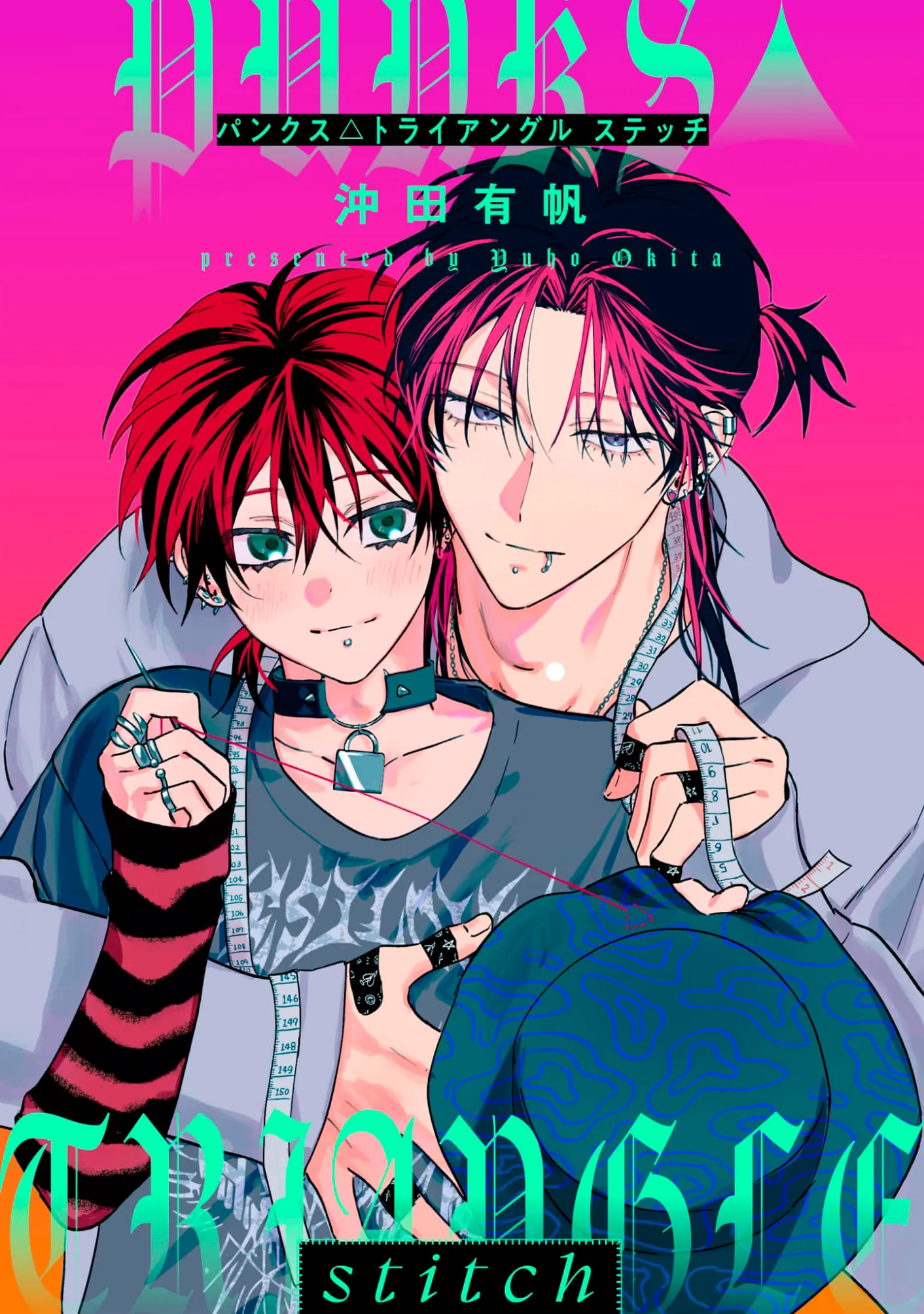 PUNKS△TRIANGLE stitch background