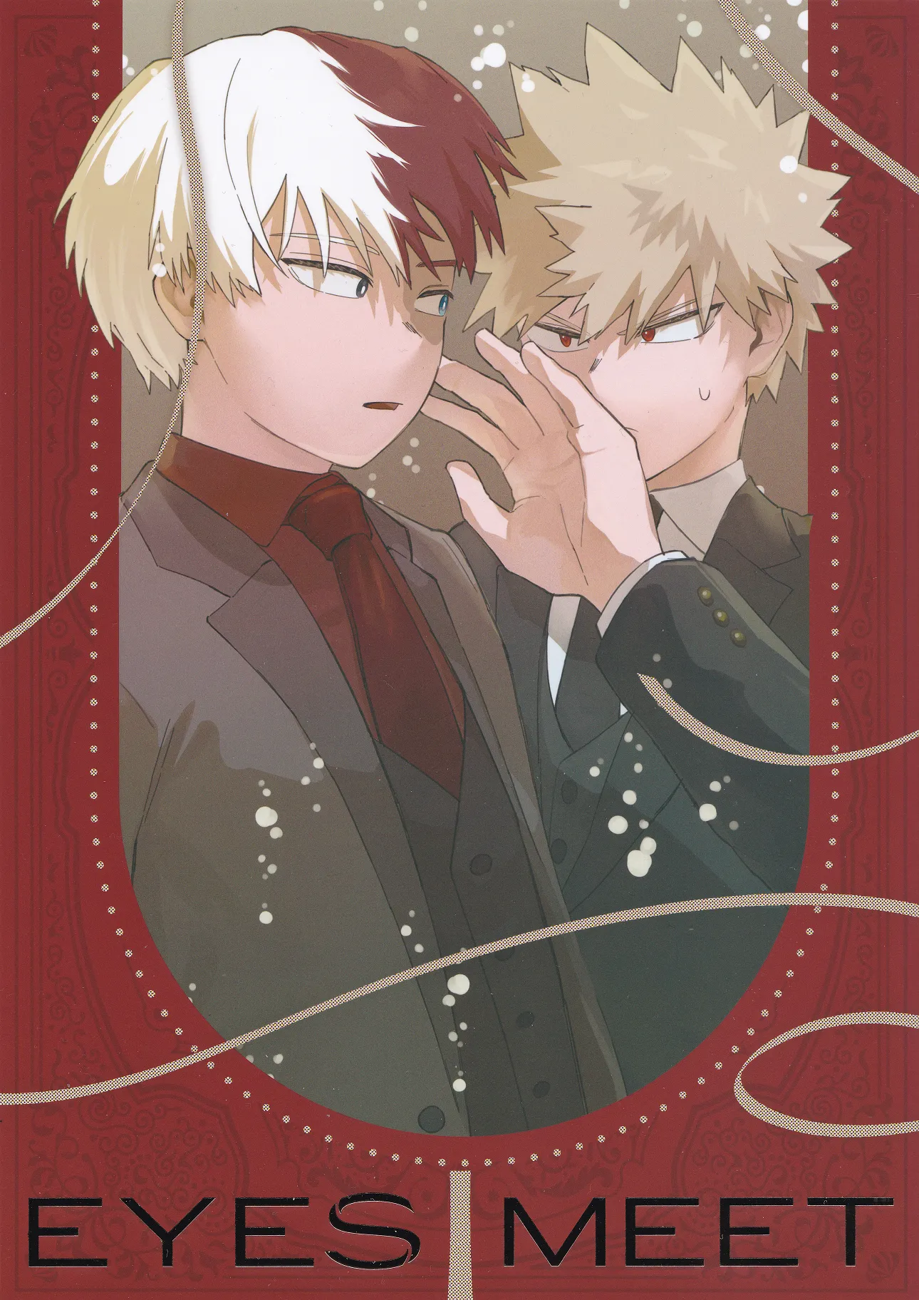 My Hero Academia - EYES MEET (Doujinshi) background