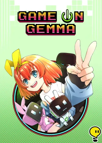Game on Gemma background
