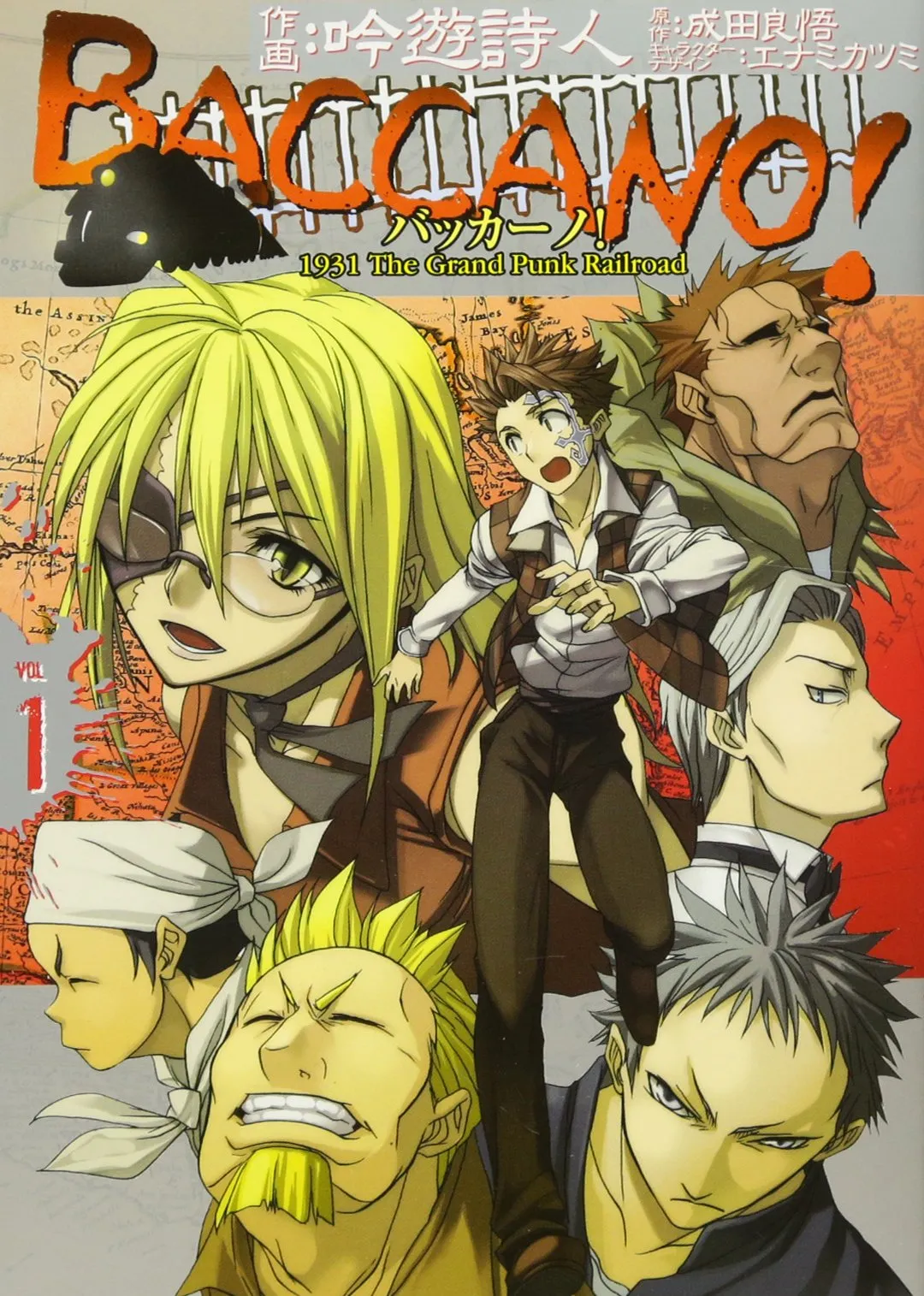 Baccano! 1931 The Grand Punk Railroad background