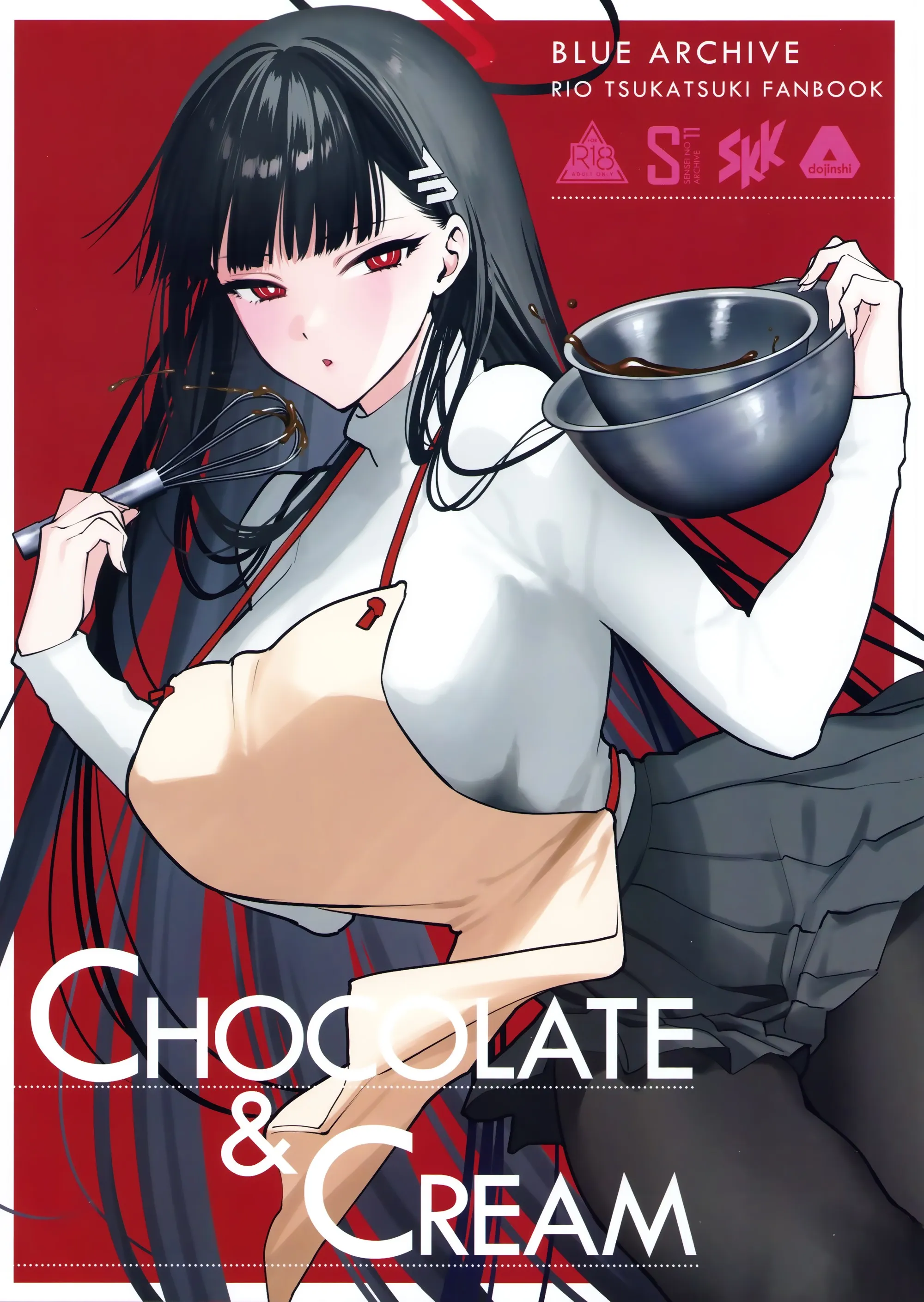 Blue Archive - CHOCOLATE & CREAM (Doujinshi) background