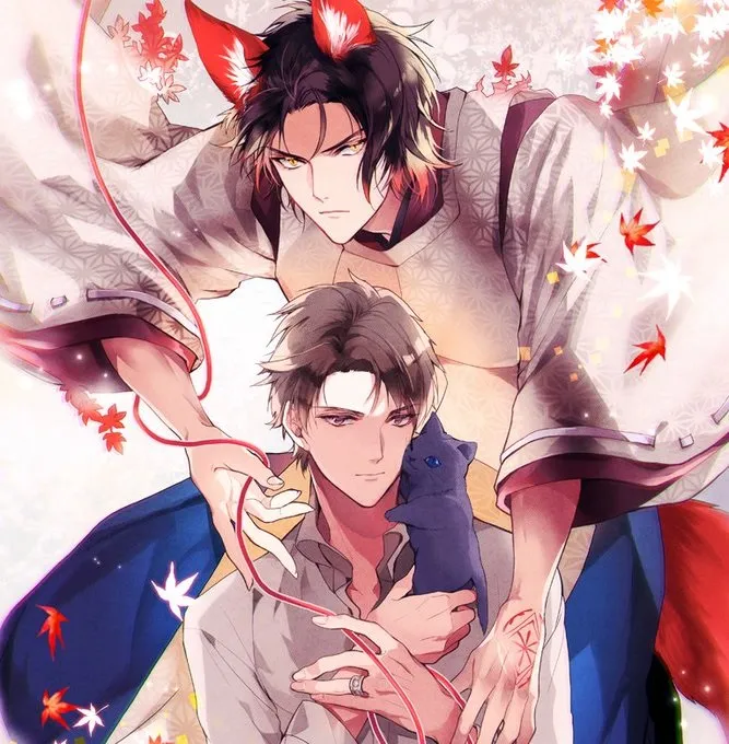Kurenai Kitsune no Hatsukoi Zoushi background