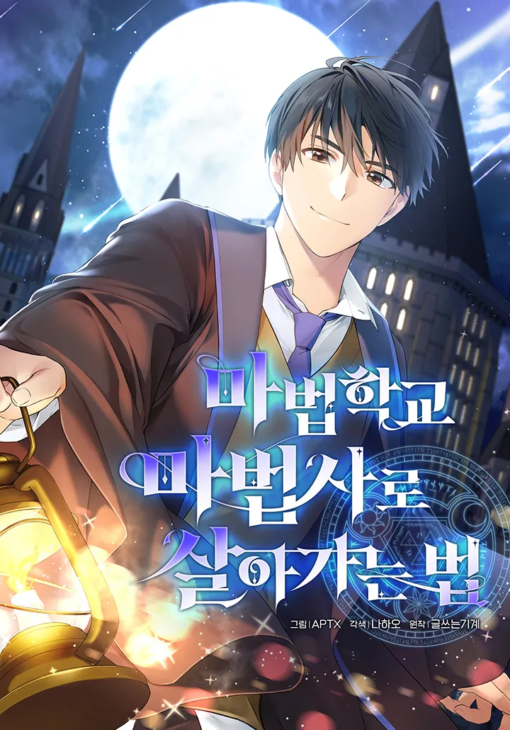 Becoming a Magic School Mage background