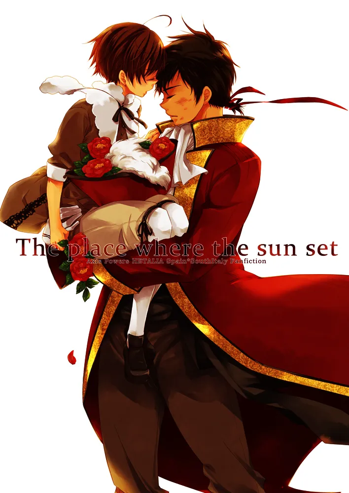 Hetalia - The Place Where the Sun Set (Doujinshi) background