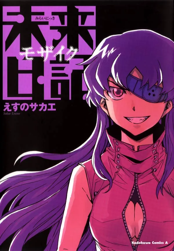 Mirai Nikki Mosaic background