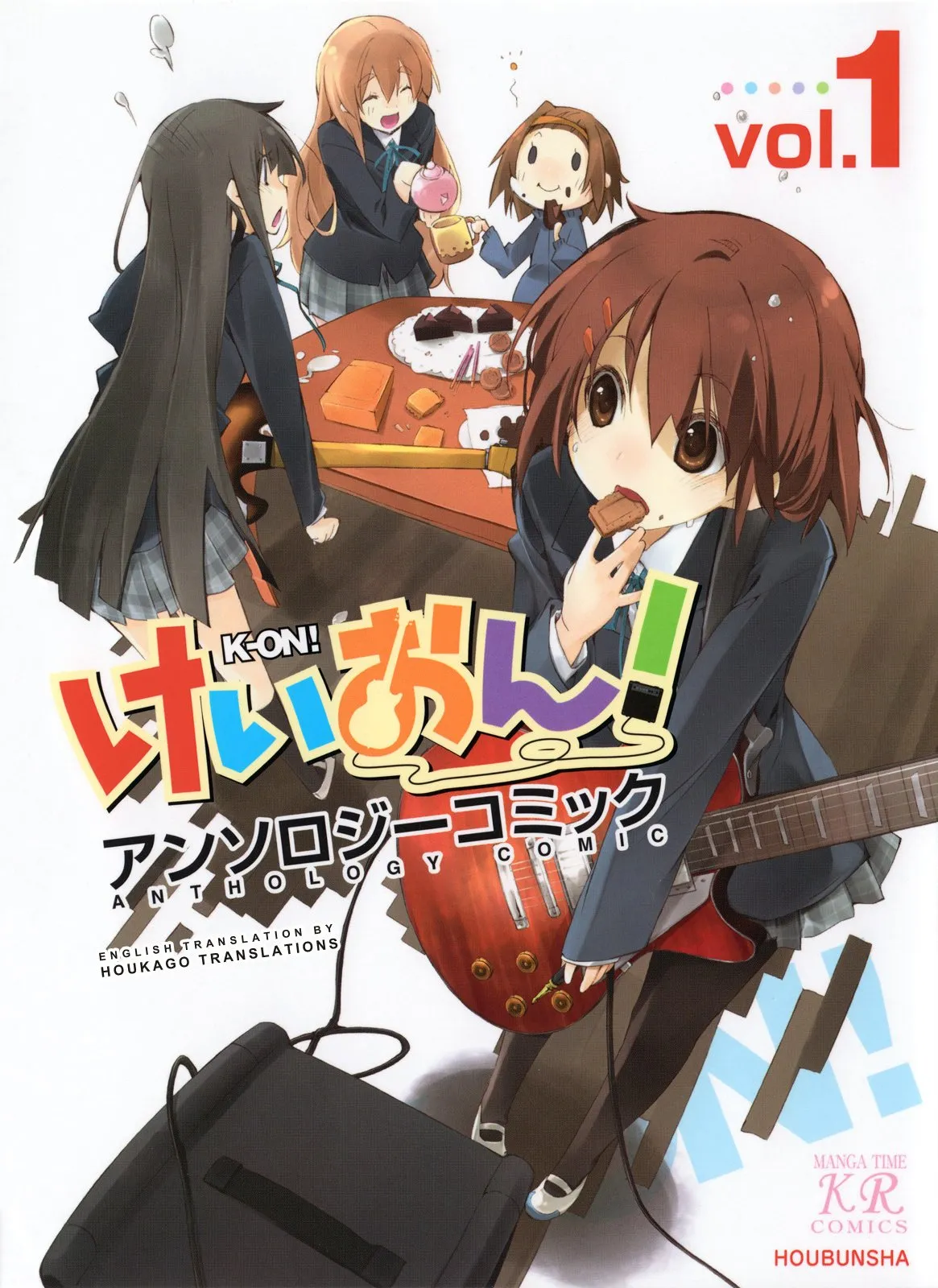 K-ON! Anthology Comic background