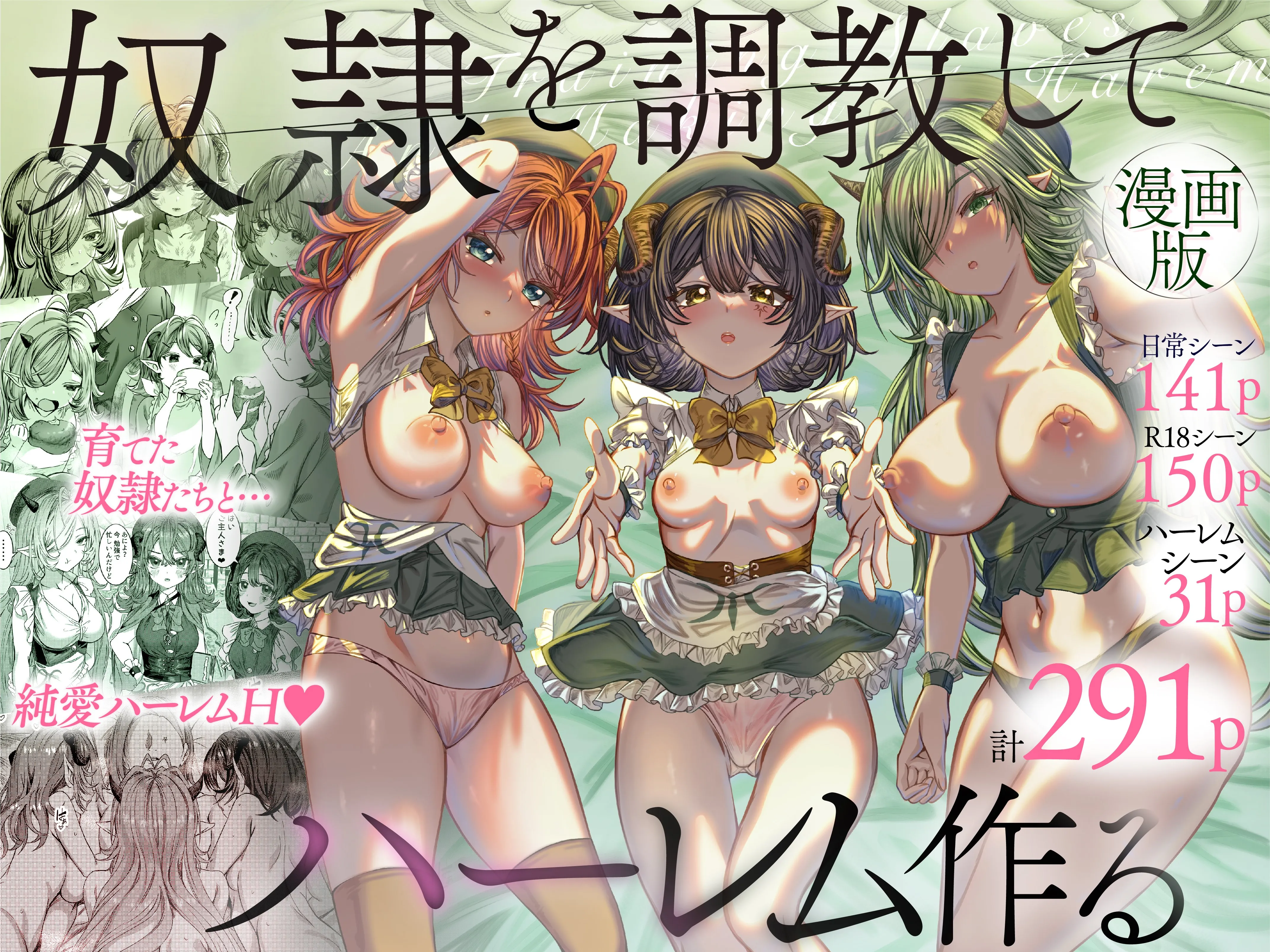 Dorei o Choukyou Shite Harem Tsukuru R18 Route background