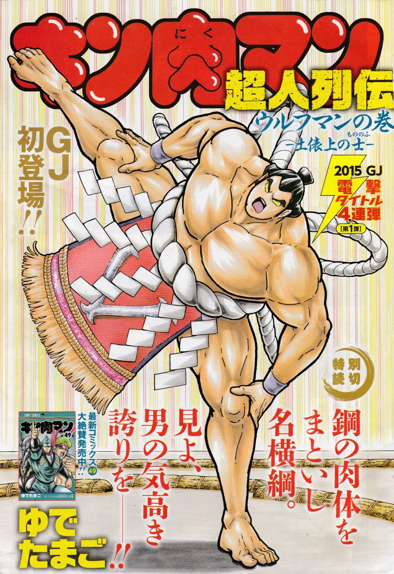 Wolfman: The Warrior In The Dohyo! background