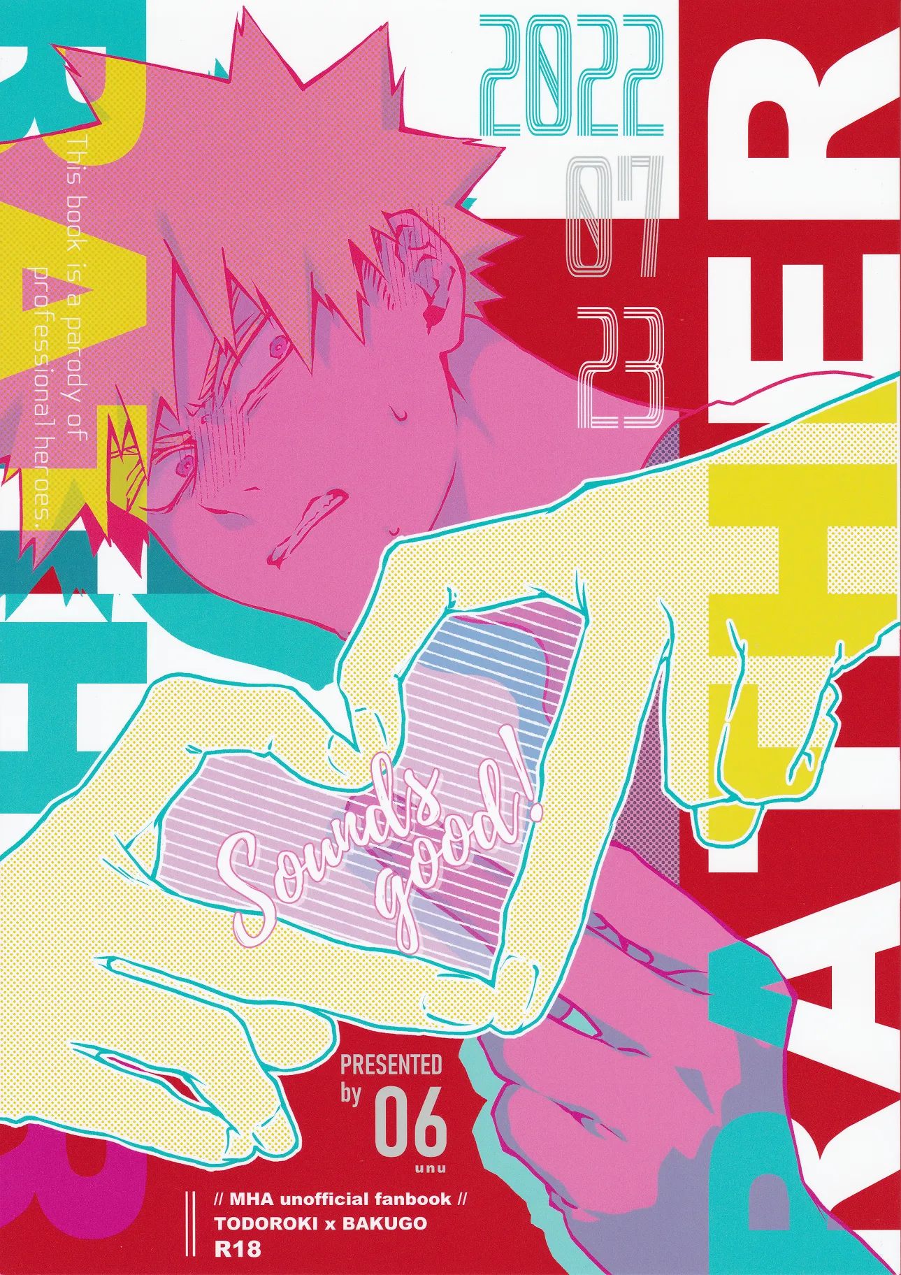 My Hero Academia - RATHER (Doujinshi) background