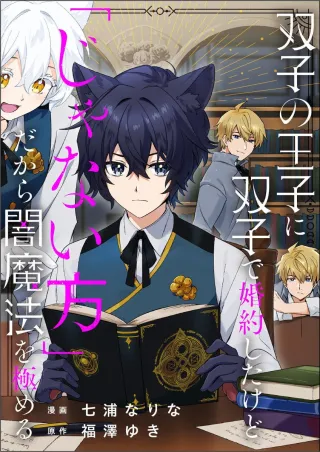 Futago no Ouji ni Futago de Konyaku Shita kedo "Ja nai Hou" dakara Yami Mahou wo Kiwameru background