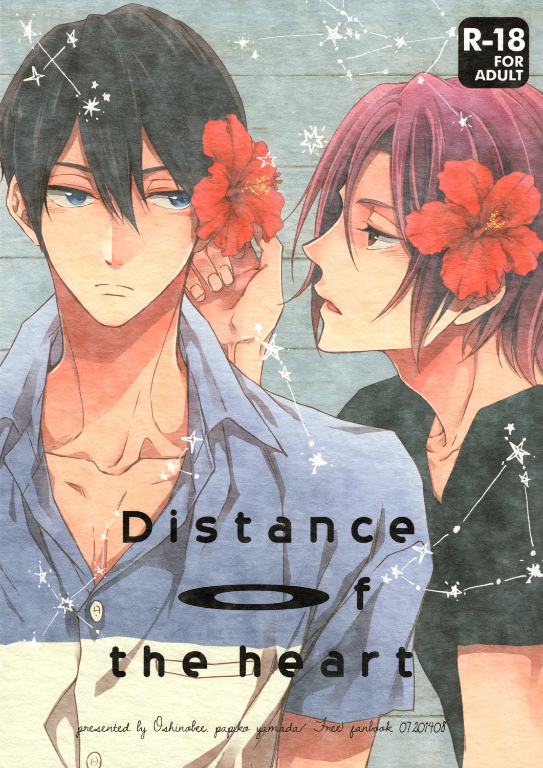 Free! - Distance of the Heart (Doujinshi) background