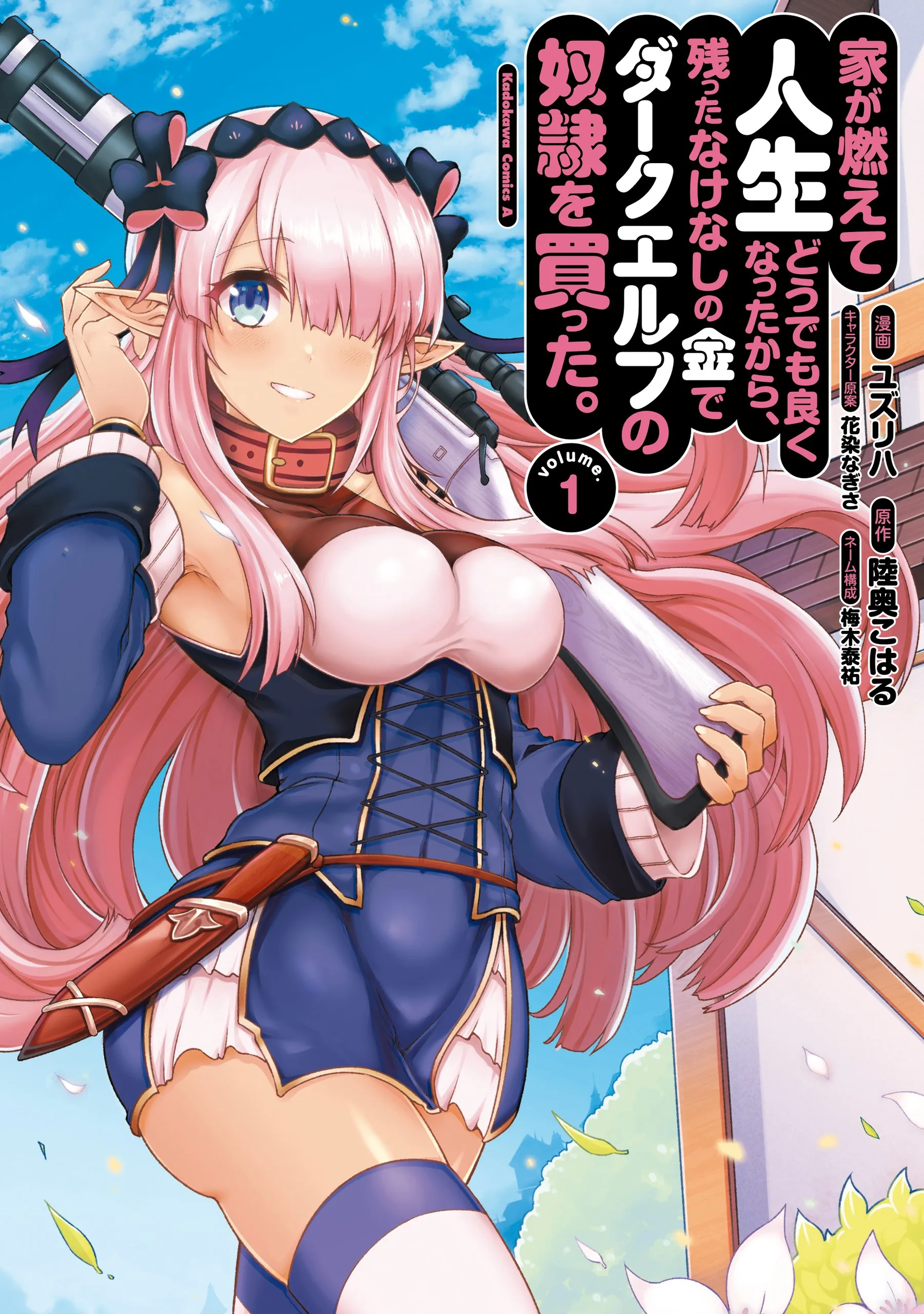 Ie ga Moete Jinsei dou demo Yoku Natta kara, Nokotta Nakenashi no Kane de Dark Elf no Dorei o Katta background