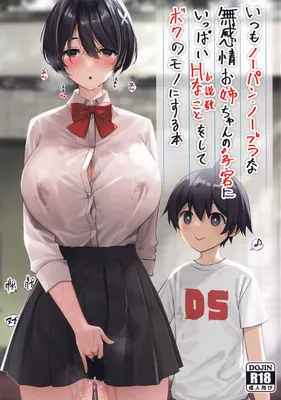 Itsumo No-pan No-bra na Mukanjou Onee-chan no Shikyuu ni Ippai H na Koto (Osekkyou) o Shite Boku no Mono ni Suru Hon