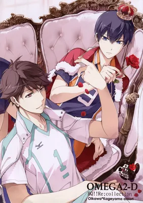 Haikyu!! - Omega 2-D HQ!! Re;Collection Oikawa*Kageyama Assort (Doujinshi)