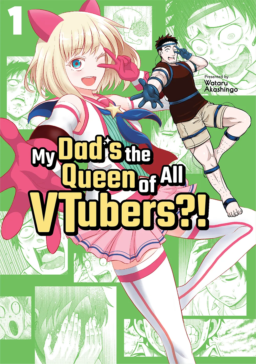 My Dad's the Queen of All VTubers?! background