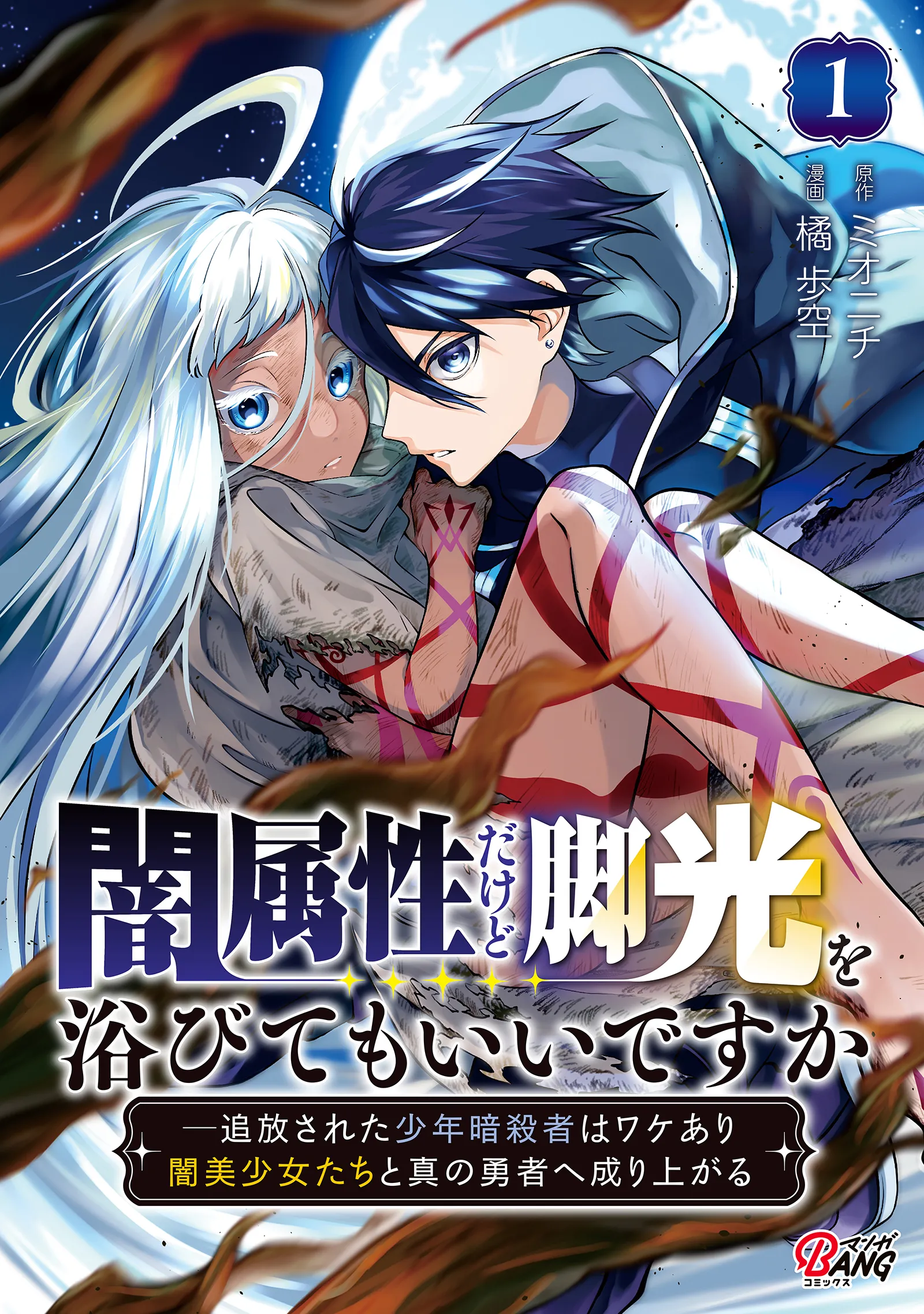 Yami Zokusei Dakedo Kyakkou wo Abite mo Ii desu ka - Tsuihousareta Shounen Asashin wa Wakeari Yami Bishoujo-tachi to Shin no Yuusha ni Nariagaru background