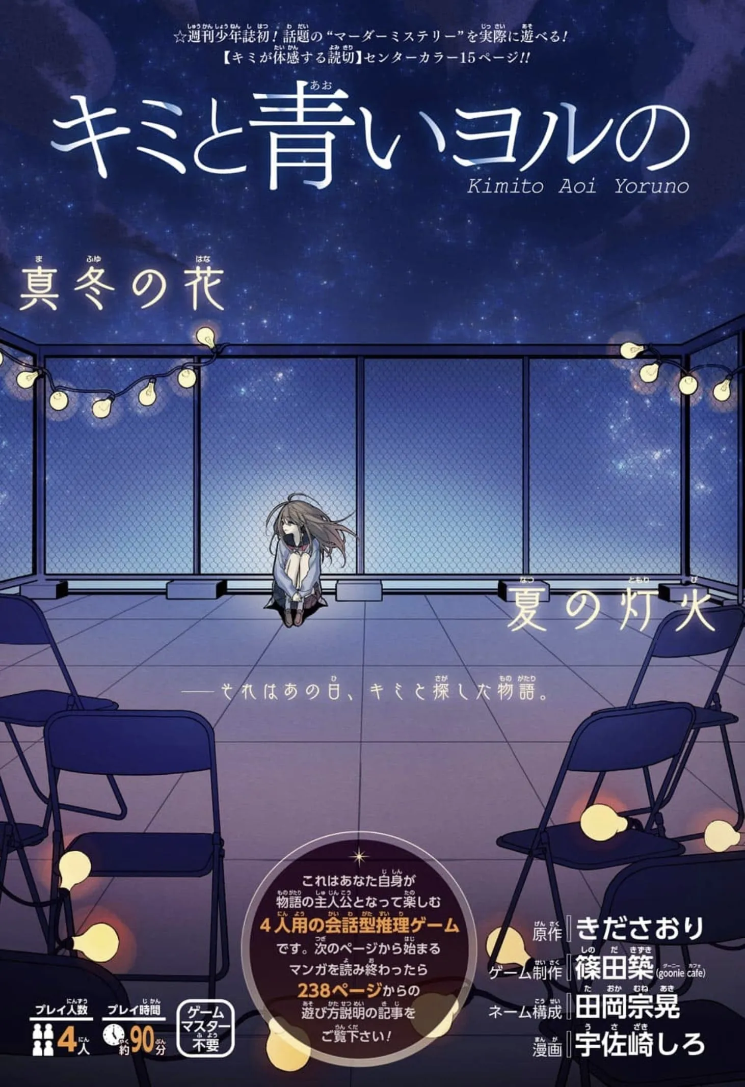 Kimi to Aoi Yoru no background