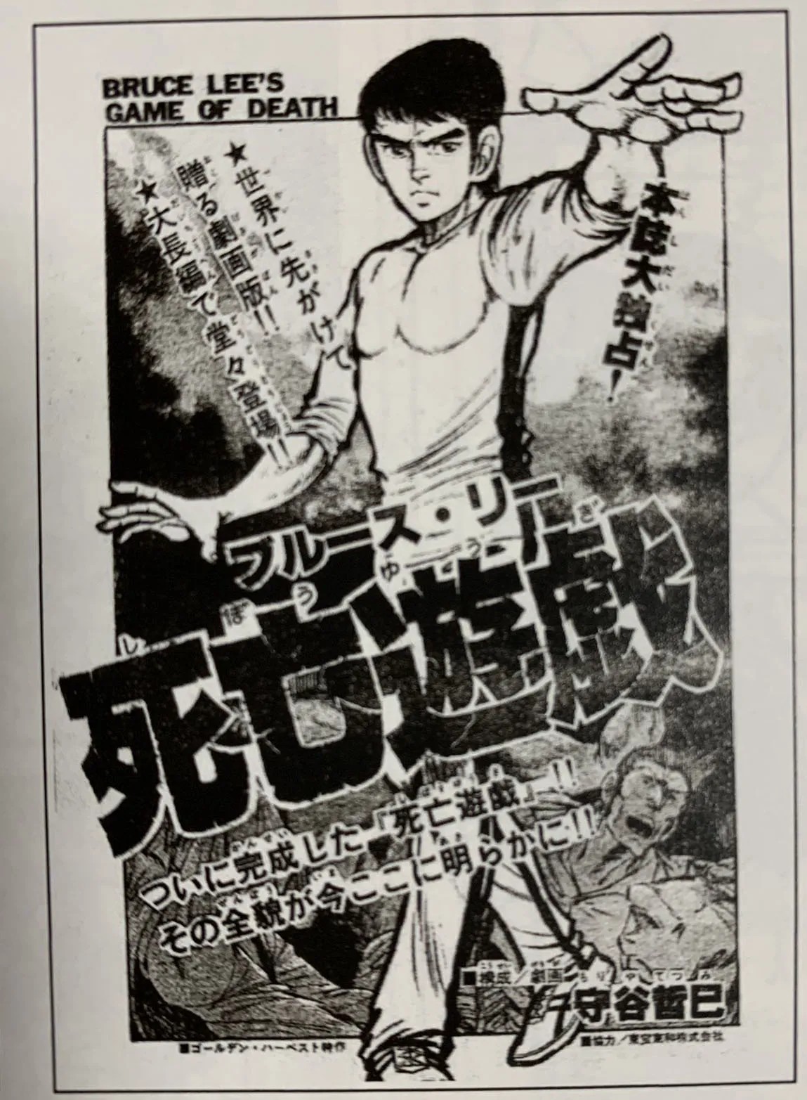 Bruce Lee's Game of Death background