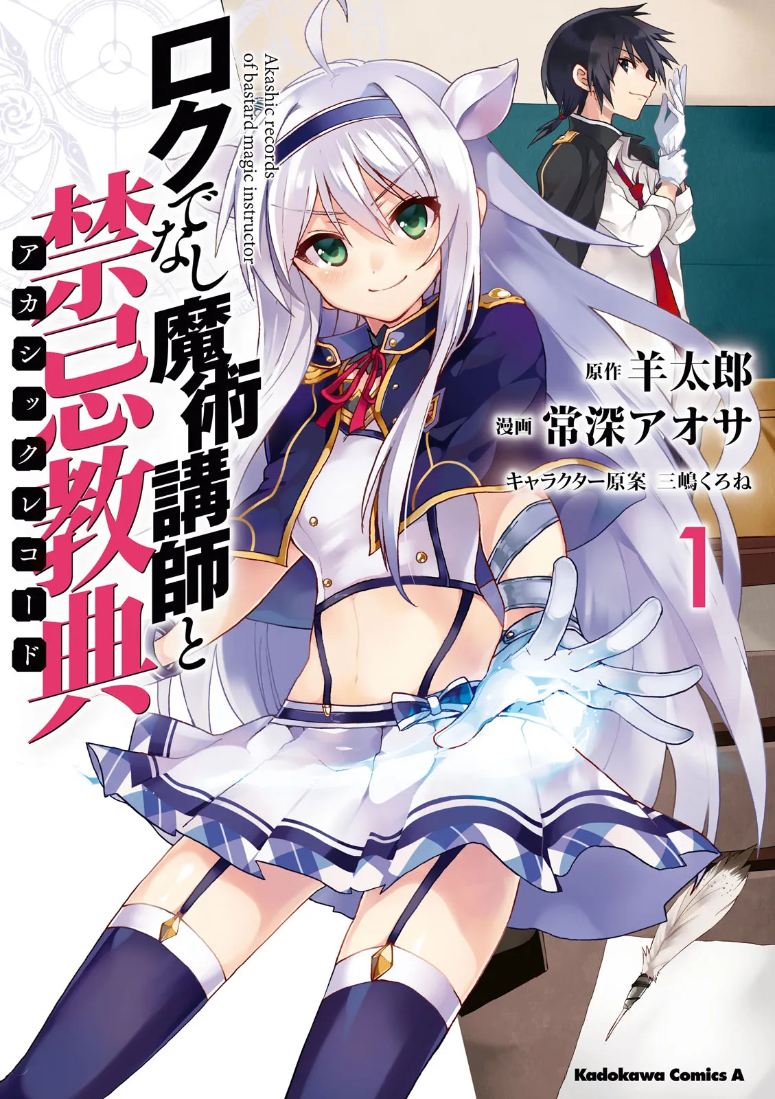 Rokudenashi Majutsu Koushi to Akashic Records background