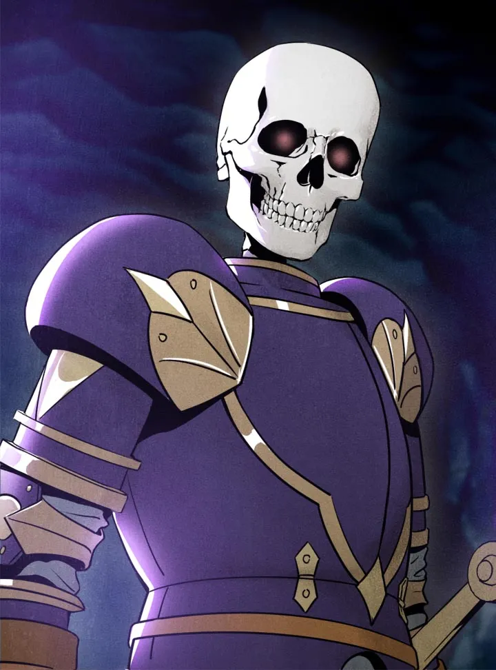 The Skeleton Soldier Failed to Defend the Dungeon background