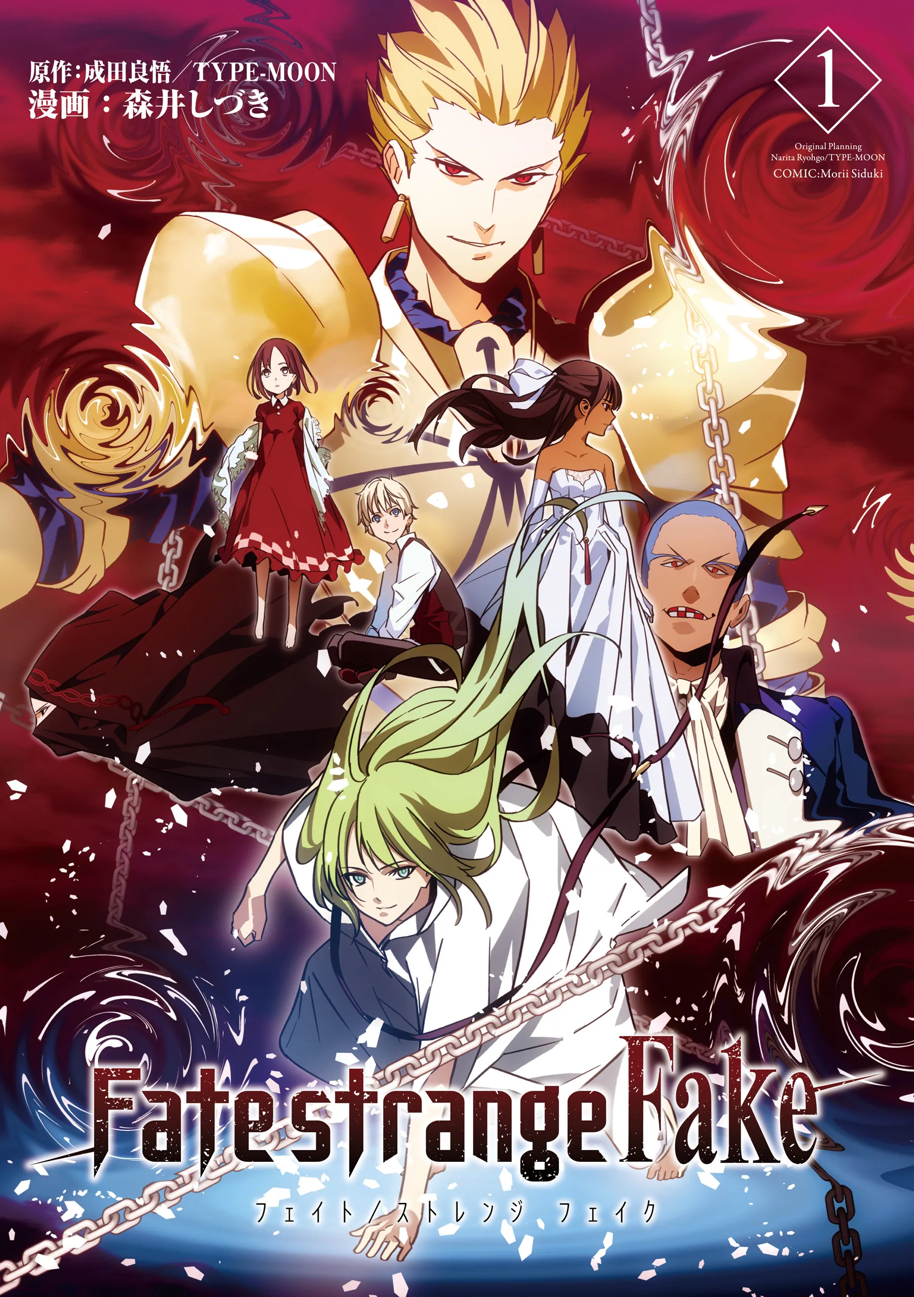 Fate/strange Fake background