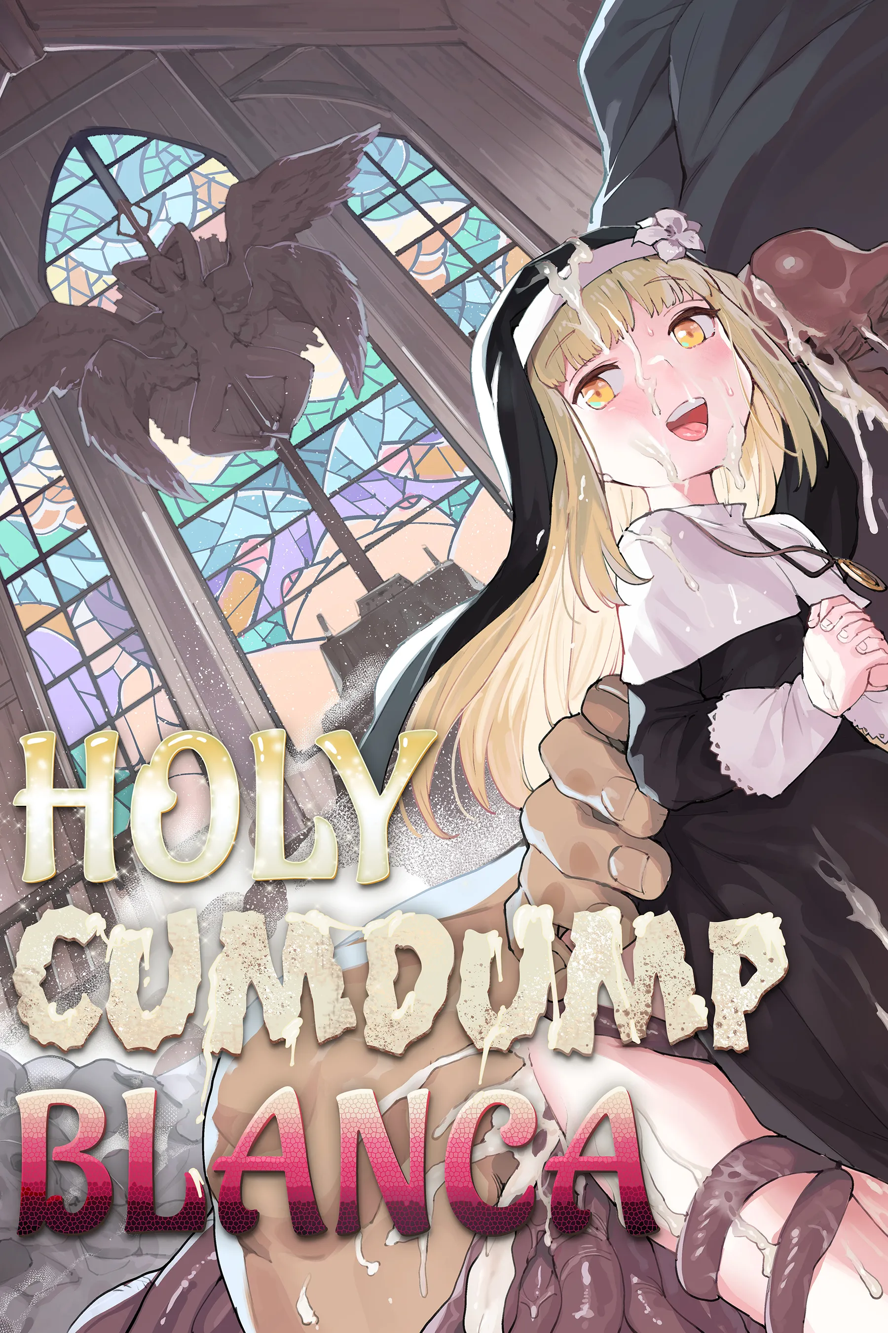 Holy Cumdump Blanca background