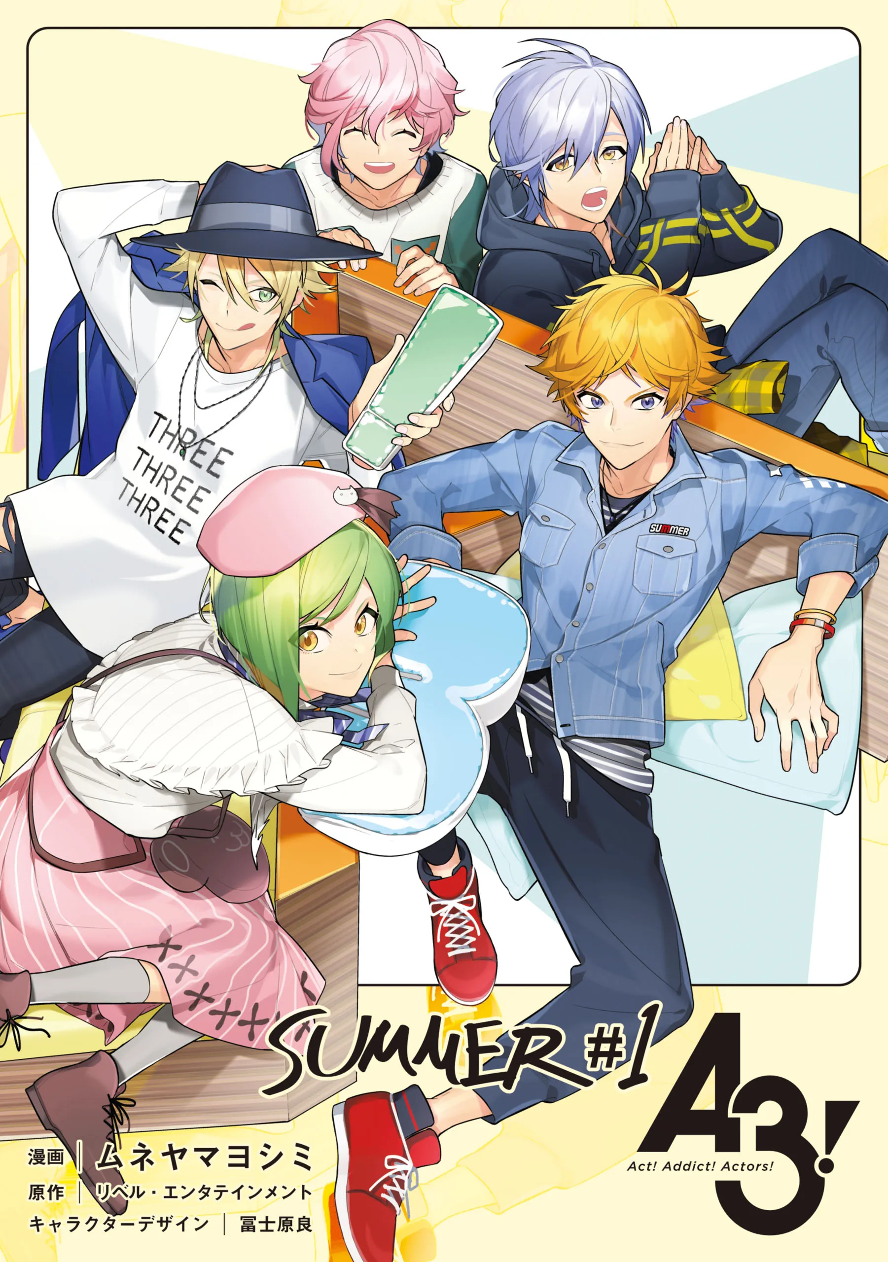 A3! SUMMER background