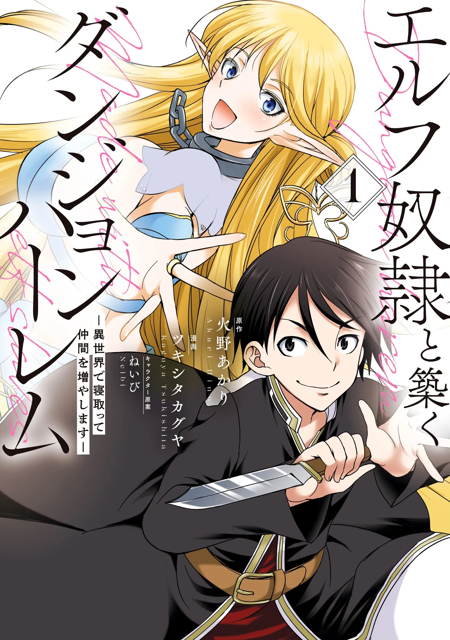 Elf Dorei to Kizuku Dungeon Harem - Isekai de Netotte Nakama o Fuyashimasu background