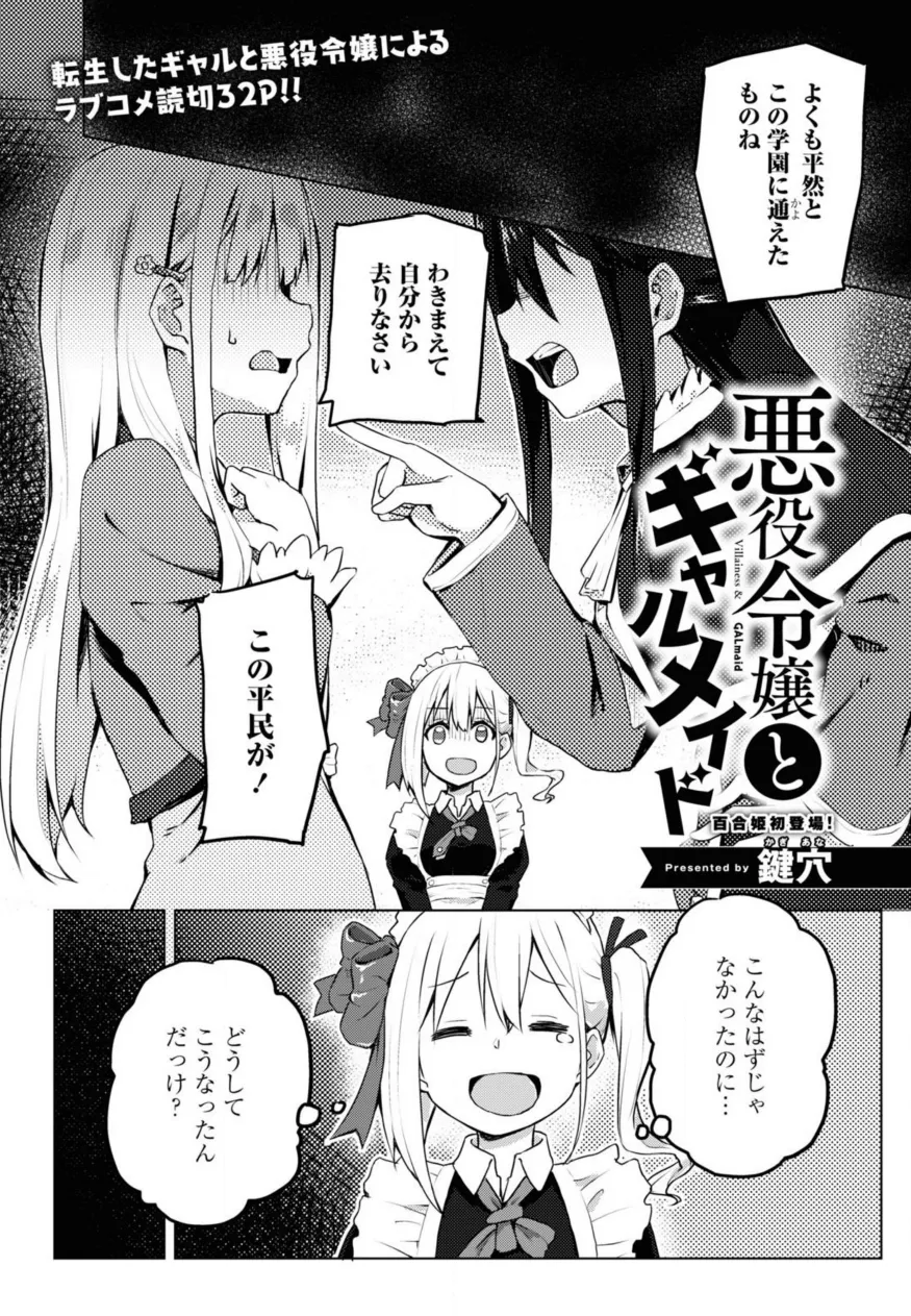 Villainess & GalMaid background