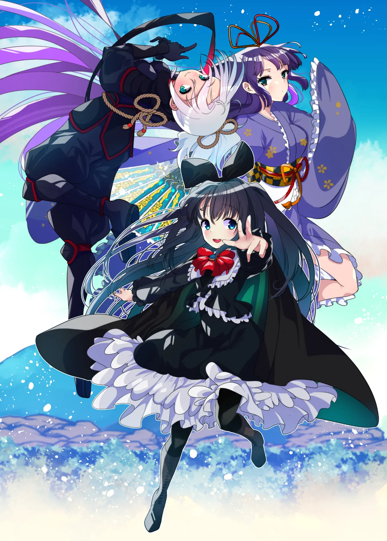 Dimension Wave background