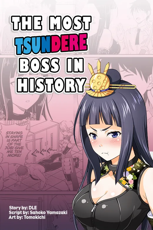 The Most Tsundere Boss in History background