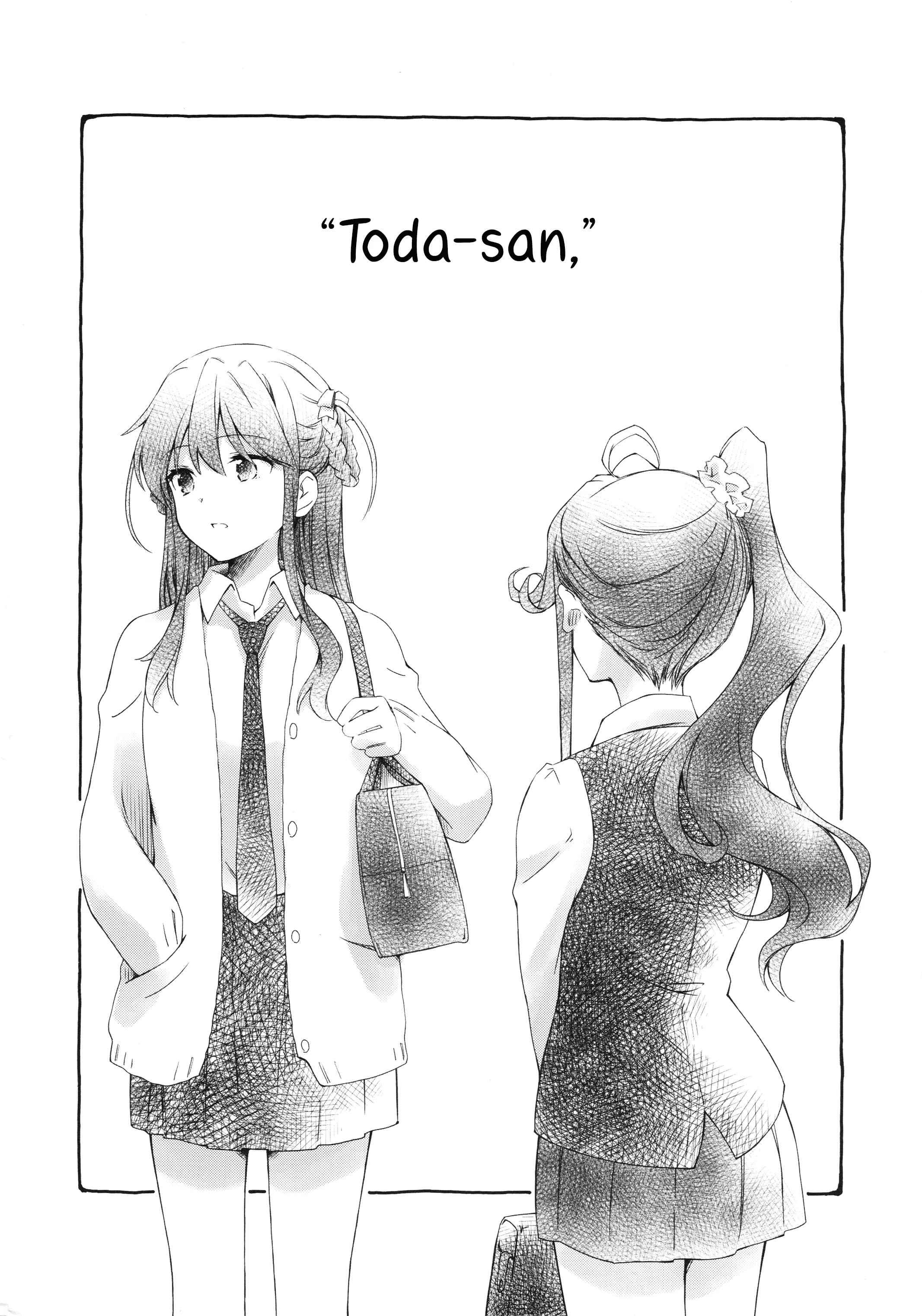 22/7 - "Toda-san," (Doujinshi) background