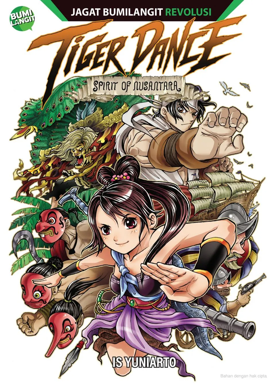 Tiger Dance: Spirit of Nusantara background